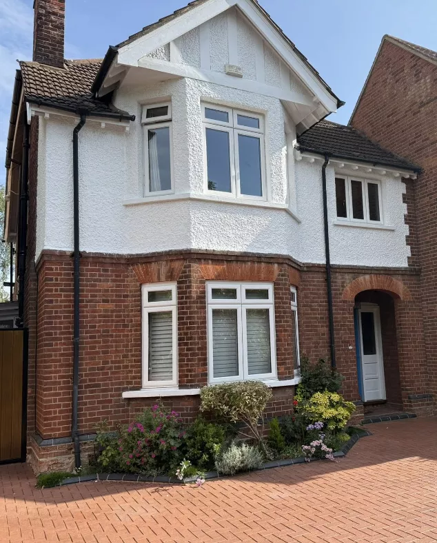 Exterior house painted