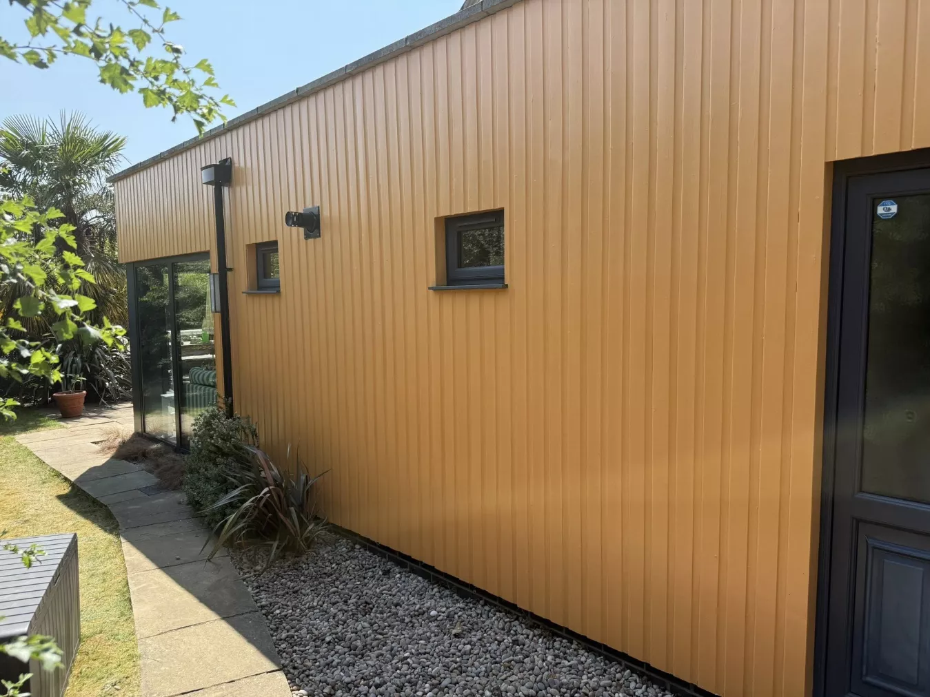 Exterior painting of extension